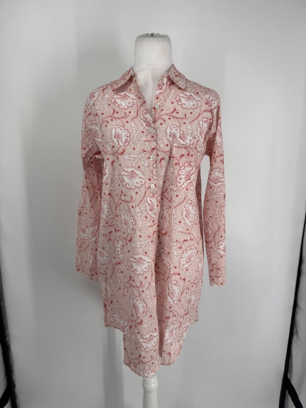 Julia Amory Floral Button-Down Tunic - Size Small NWT - Picture 3 of 13